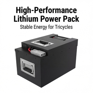 Paquete de Baterías LiFePO4 Personalizado de 60V 72V 100Ah 200Ah, <span class=keywords><strong>Batería</strong></span> de Iones de <span class=keywords><strong>Litio</strong></span> 18650 para Triciclo Eléctrico, Rickshaw, Triciclo de Carga - Product Image 2