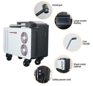Machine <span class=keywords><strong>de</strong></span> nettoyage au laser pulsé 300W pour l'élimination <span class=keywords><strong>de</strong></span> la rouille métallique avec décapage <span class=keywords><strong>de</strong></span> peinture et élimination d'oxyde <span class=keywords><strong>de</strong></span> haute précision - Product Image 2