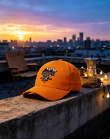 Gorra de béisbol de 6 paneles, 100% algodón, con visera curva, estilo nórdico minimalista, ligera, suave, con logotipo y color de material personalizados de fábrica.