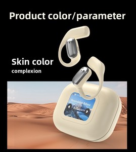 A16proai thông minh thời gian thực dịch TWS Tai nghe OLED màn hình màu không dây với tính năng trực tuyến Hệ điều hành Android - Product Image 3