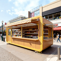 Mini-maison préfabriquée moderne à deux étages de 11800 mm, prête à l'emploi, avec panneaux solaires, style cabane