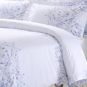 Biancheria da letto Hotel 100% Set stampato in cotone, foglio stampato da <span class=keywords><strong>sogno</strong></span>/copripiumino/federa - Product Image 3