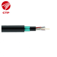 Dış Mekan Çok Modlu PSP Fiber Optik Kablo GYTA53 12 Fiber SC Bağlantılı PE Kılıflı Mühendislik Seviyesi Fabrika Doğrudan Tedarik
