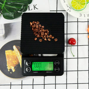 Genaues Wiegen Messen Kaffee Timing Lebensmittel Küchen waage 0,1 Genauigkeit Elektronischer digitaler Timer 3kg 5kg Kaffee waage - Product Image 5