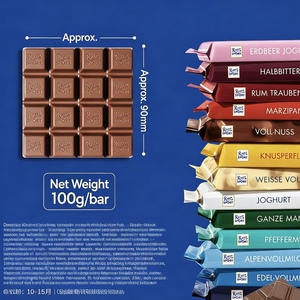 ริทเทอร์ ช็อก<span class=keywords><strong>โก</strong></span><span class=keywords><strong>แล</strong></span><span class=keywords><strong>ต</strong></span>สอดไส้รสโกโก้ ช็อก<span class=keywords><strong>โก</strong></span><span class=keywords><strong>แล</strong></span><span class=keywords><strong>ต</strong></span>แท้บัตเตอร์ชิ้นใหญ่ หวานอร่อย 100 กรัม บรรจุในถุง พรีเมียมจากเยอรมนี - Product Image 5