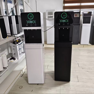 Distributeur d'eau intelligent à osmose inverse haut de gamme, écologique, chaud et froid, à chargement par le bas, en plastique, pour la maison, le bureau, l'hôtel, avec 3 robinets d'eau - Product Image 1