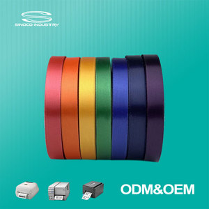 Pita Satin Natal 20mm Kustom, Pita Satin Poliester 2cm yang Dapat Dicuci, Elegan, untuk Pembungkus Kotak Hadiah - Product Image 1