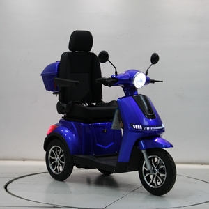 Motocyclette électrique à 3 roues <span class=keywords><strong>de</strong></span> luxe <span class=keywords><strong>de</strong></span> haute qualité avec boîte <span class=keywords><strong>de</strong></span> rangement, marque DINGYITOP, modèle MS02, 1000W, 60V, batterie au lithium 20AH, frein à disque - Product Image 4