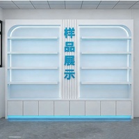 Support d'affichage pour médailles et trophées avec éclairage LED, design durable et écologique, taille personnalisable, fixation murale ou sur table pour course et marathon