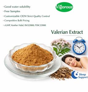 Pó Natural de Alta Qualidade com 0,8% de Ácido Valeriano, Extrato de Valeriana Officinalis para um Bom Sono - Product Image 1