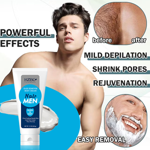 Crème dépilatoire à base de plantes <span class=keywords><strong>pour</strong></span> hommes, 340g, personnalisable, rapide et facile <span class=keywords><strong>pour</strong></span> le corps, le visage, les jambes et les zones intimes, <span class=keywords><strong>pour</strong></span> tous les types de peau - Product Image 5