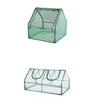 Mini serre étanche à la pluie en PE avec isolation thermique pour balcon, maison fleurie avec porte à glissière pour plantes et fleurs de jardin