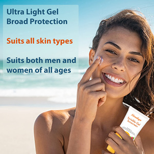 Korean Invisible Sunscreen <strong>Gel</strong> SPF 50 Ceramide Soothing Hydrating Sensitive Skin Oil Free Clear <strong>Sunblock</strong> - Product Image 5