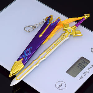 ดาบตำนานเซลด้าแบบจำลอง ขนาด 21.5 ซม. ทำจากโลหะทั้งหมด พร้อมปลอกดาบไร้รอยต่อ ของสะสมจากไฮรูล - Product Image 4