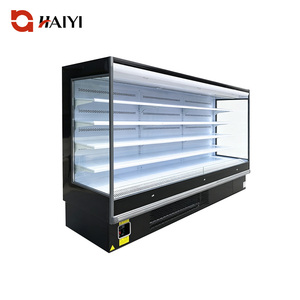 Refrigerador Abierto Comercial para Supermercado, Estantes Refrigerados con Enfriamiento por Aire, Refrigerador Abierto de Múltiples Niveles para Supermercado - Product Image 1