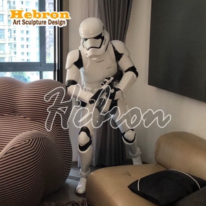 Estatua de Resina Personalizada de Tamaño Real de Stormtrooper, Figura de Acción de Robot, Personaje de <span class=keywords><strong>Star</strong></span> <span class=keywords><strong>Wars</strong></span> de la Película - Product Image 2