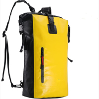 Sac à dos étanche en PVC personnalisé à prix d'usine pour l'escalade, les voyages, l'ordinateur portable, la randonnée, le sport, grande capacité, à bandoulière