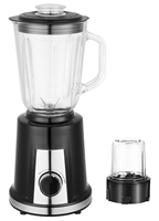 Mixeur multifonction 3 en 1 en acier inoxydable pour hôtel et maison avec moteur 800W, presse-agrumes, mixeur pour smoothies, hachoir et moulin