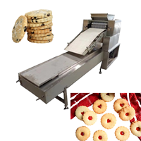 Máquina para hacer galletas y línea de producción para Kurma Champurradas Alfajores Nankhatai Khari Parle Style Rusk Mandazi Chin