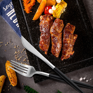 <span class=keywords><strong>Set</strong></span> di posate in acciaio inox opaco 18/8 <span class=keywords><strong>12</strong></span> pezzi forchetta coltello cucchiaio bacchette posate ristorante <span class=keywords><strong>Set</strong></span> posate argenteria - Product Image 4