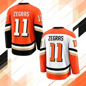 Maillots de hockey pour hommes entièrement cousus, modèle joueur star, 8 Teemu Selanne, 9 <span class=keywords><strong>Paul</strong></span> Kariya, 11 Trevor Zegras, 15 Ryan Getzlaf, tailles S-3XL - Product Image 1