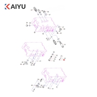 Vanne de commande principale Kawasaki KMX15RB/B45217A, vanne de décharge de pression finale 60100490 pour pièces hydrauliques d'excavatrice Sany SY245