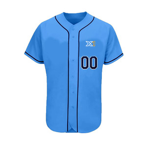 Uniformes de baseball personnalisés, couleurs et logos sur mesure, tissu respirant de haute qualité 100% polyester, prix abordable, service OEM - Product Image 3