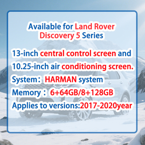 Unidad principal de coche Android para Land Rover Discovery 5 Series GPS equipado Linux sistema de sonido estéreo MP3 <span class=keywords><strong>Apple</strong></span> <span class=keywords><strong>CarPlay</strong></span> TV REPRODUCTOR DE <span class=keywords><strong>CD</strong></span> - Product Image 6