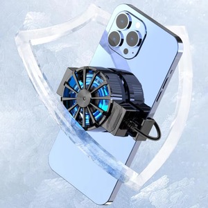 พัดลมระบายความร้อนแบบหนีบสำหรับโทรศัพท์มือถือ สำหรับการเล่นเกมส์และไลฟ์สด พกพาสะดวก ใช้พลังงานจาก USB ช่วยระบายความร้อนได้อย่างรวดเร็ว - Product Image 6