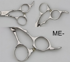 Tijeras de Peluquería Profesionales <span class=keywords><strong>ME</strong></span>-60, Tijeras para Cortar Cabello, Acero Inoxidable Japonés 440C, Hoja Afilada, Tijeras de Salón CNC, CHENG YONGHE - Product Image 6