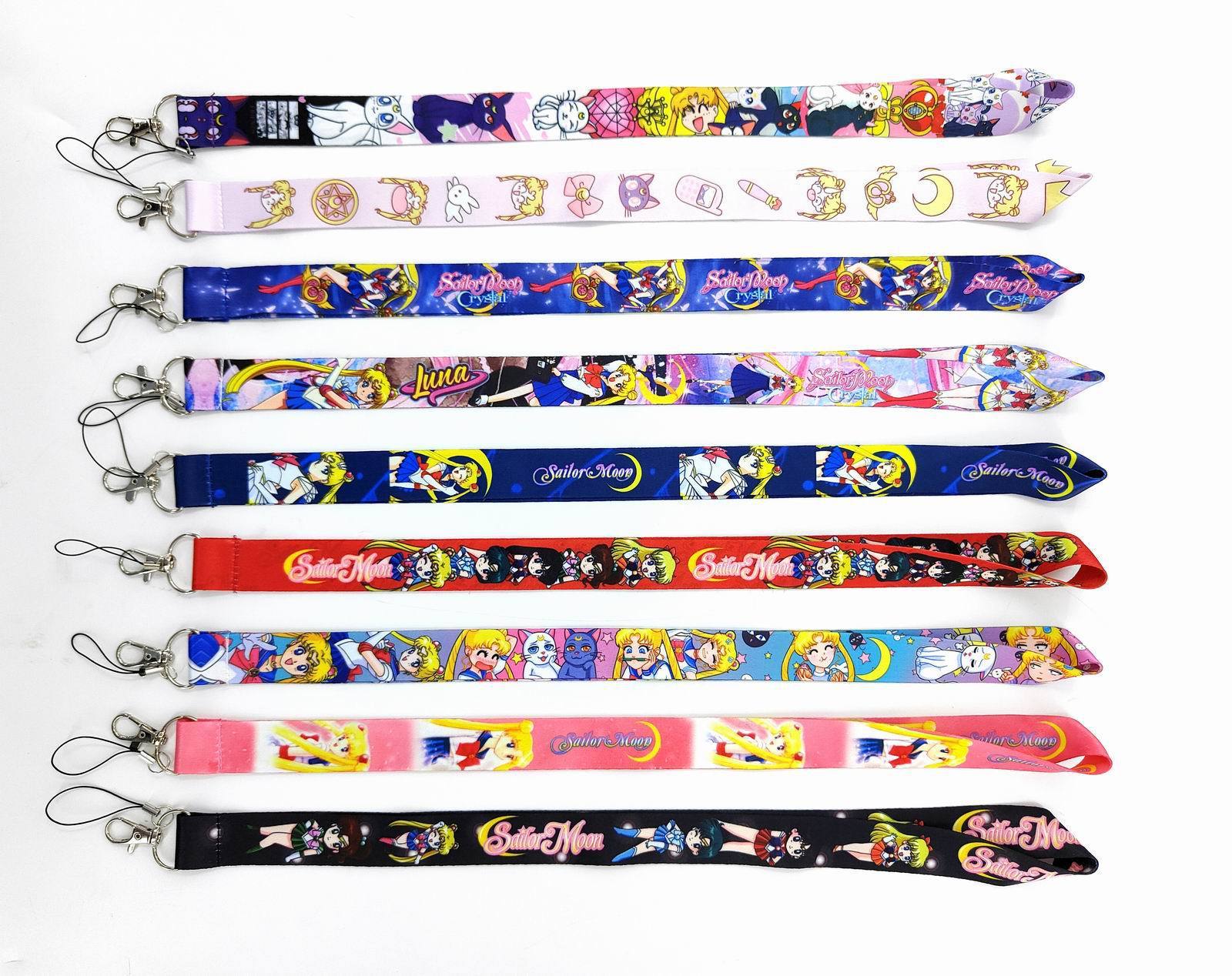 Anti-Lost Promotional Gift Lanyards Cute Cartoon Sailor Lanyards Wholesale Phone Card Accessories Lanyards Custom Logo Custom Image 2