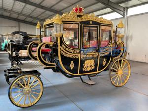 Carruajes Reales Eléctricos sin Caballos de Cenicienta, Carroza de Princesa para Paseos Turísticos, Venta al por Mayor a Precio de Fábrica 2025 - Product Image 4
