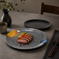 Service de table en mélamine plat, résistant aux taches, facile à nettoyer, de qualité alimentaire, incassable, sur mesure pour hôtels et restaurants