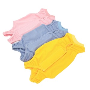 Traje de esterilización para mascotas, chaleco de algodón piqué transpirable para gatos y perros, cuidado postoperatorio, protección contra lamidas - Product Image 3