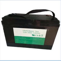 LiFePO4 Superior 12.8V 200Ah baterai isi ulang daya tinggi paket Ion Lithium siklus dalam alternatif untuk asam timbal tinggi