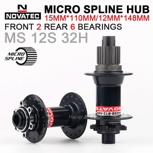 NOVATEC as roda sepeda mikro <span class=keywords><strong>spline</strong></span>, <span class=keywords><strong>Hub</strong></span> 32 lubang <span class=keywords><strong>MTB</strong></span> MS Cubes, meningkatkan 12 kecepatan untuk <span class=keywords><strong>Hub</strong></span> sepeda gunung Shimano M6100 M7100 M8100 12 S MS - Product Image 3