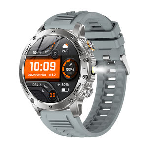 TKYUAN 스마트 워치 AK87 대용량 배터리 스마트워치 야외 스포츠 피트니스 트래킹 통화 응답 IP68 방수 스마트 워치 남성용 - Product Image 3