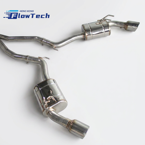 Tuyaux d'échappement Catback haute performance en acier inoxydable SS304 pour Jaguar XJ 3.0T avec système de soupape de silencieux - Product Image 6