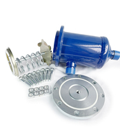 Filtre déshydrateur de réfrigération avec coque et noyau de filtre remplaçables pour refroidisseur, entrepôt frigorifique et système CVC