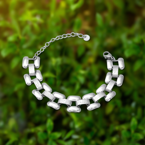 E350-B190-0023P สร้อยข้อมือแฟชั่นแบบโซ่และแบบเชื่อมต่อ - Product Image 3