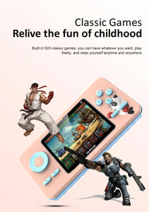 Console de <span class=keywords><strong>jeu</strong></span> portable rechargeable avec connexion TV et mode <span class=keywords><strong>deux</strong></span> joueurs, appareil de <span class=keywords><strong>jeu</strong></span> vidéo rétro classique pour enfants et adultes - Product Image 5