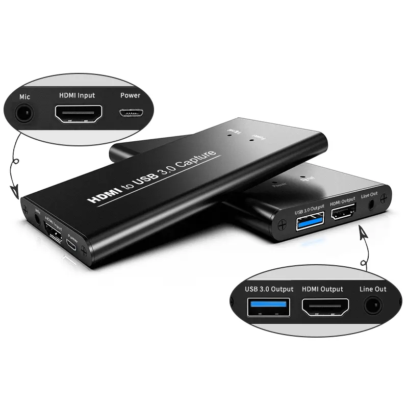 4K HDMI Trong Thẻ Chụp USB30 1080P Hỗ Trợ Chụp Trò Chơi Hd60 S