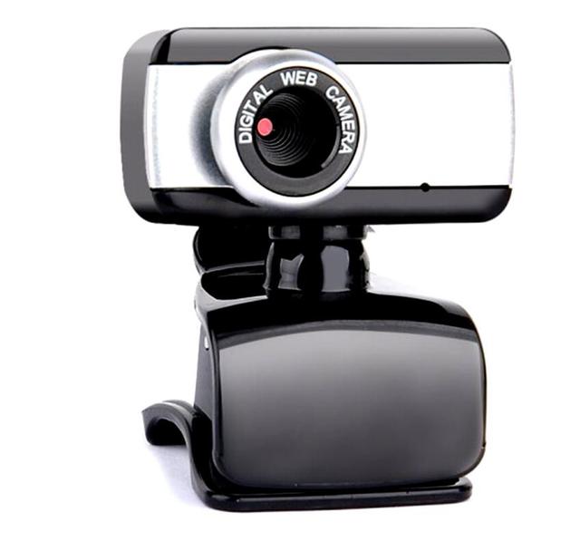 480P HD USB 2.0 Webcam With Microphone Video Conference Driverless Web Cam 360 Degrees Rotatable Clip-On Laptop Computer Camera