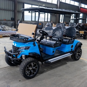 Carrito de <span class=keywords><strong>Golf</strong></span> Eléctrico Todoterreno de 14 Pulgadas, Homologado para Calle, <span class=keywords><strong>Precio</strong></span> Económico, 60v, 4 Plazas - Product Image 1