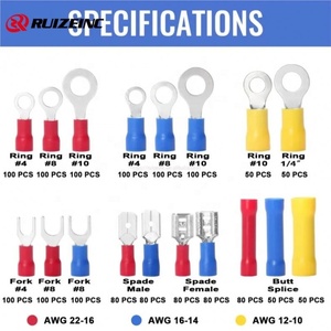Cold Compression Boxed 1500Pcs/1200Pcs Gummi isolierter Anschluss <span class=keywords><strong>T157</strong></span> - Product Image 4