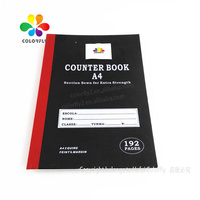 Carnet de comptabilité à prix d'usine, 1 quire, couverture rigide, 2 quire, carnet de comptabilité A4 A5 pour le marché africain