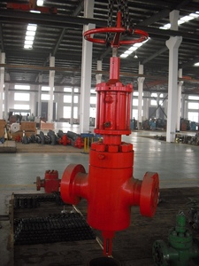 Vanne à opercule manuelle à double joint métallique pleine passée, conçue et fabriquée par Jiangsu Wellhead FL FLS FL FLS SLAB GATE VA - Product Image 2