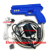 Kit PC pour pistolet de tir arcade WK Light Gun avec alimentation, deux pistolets, carte IO filaire, simulateur de jeu de tir, boîtier et pièces de rechange