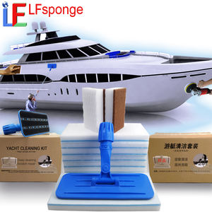 Kit de nettoyage <span class=keywords><strong>professionnel</strong></span> pour yacht, <span class=keywords><strong>éponge</strong></span> <span class=keywords><strong>magique</strong></span> pour lavage marin, brosse pour pont, entretien du bateau - Product Image 1