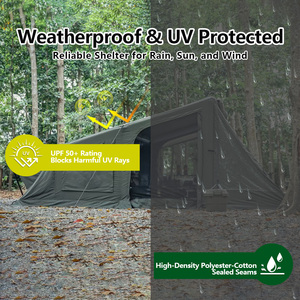 Tente hermétique pleine qualité supérieure personnalisée pour le camping en plein air, robuste, facile à installer, étanche, portable et gonflable. - Product Image 3